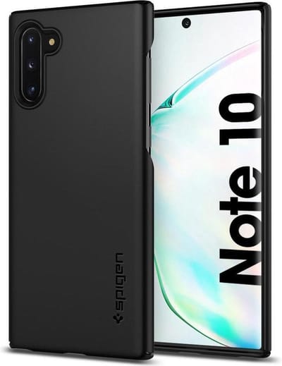 Spigen Thin Fit Case Samsung Galaxy Note 10 Zwart