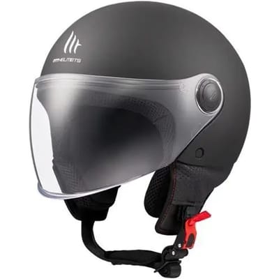 Demi-jet motorhelm MT Helmets Street S Solid A1