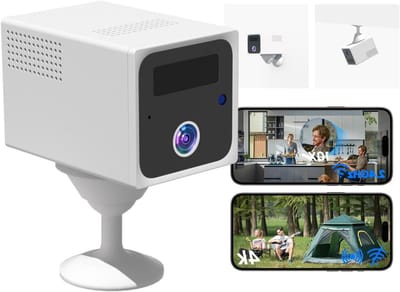 Mini Bewakingscamera - Kleine Camera WiFi - Thuis Bewaken - 4K Ultra HD Resolutie - 160 Graden Kijkhoek