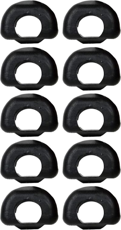 Niet-Markeer Pads - Beschermende Doppen - Gereedschap Onderhoud - Origineel Onderdeel - 10 Stuks - Zwart