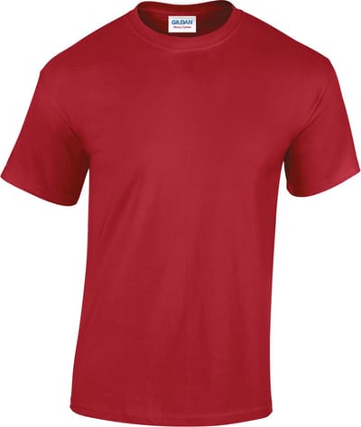 Gildan Heavy Cotton™Classic Fit Adult T-shirt GI5000 - Cardinal Red - XXL