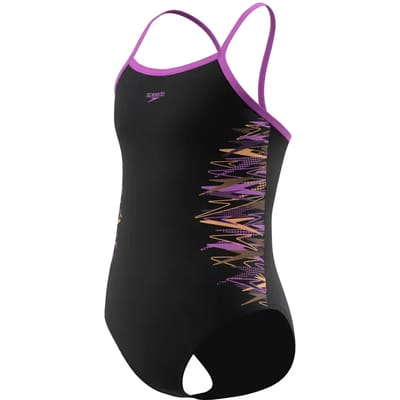 Eéndelige bikini met dunne bandjes voor meisje Speedo