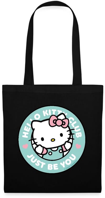 Hello Kitty Just Be You Hello Kitty Club Tas Van Stof Schoudertas