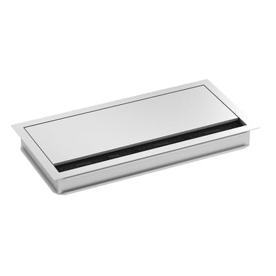 BACHMANN LOOP SQUARE Kabeldoorvoer, 240mm , Aluminium