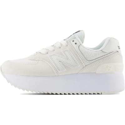 New Balance 574+ Zeezout Zwart Dames Sneakers Crème WL574ZBJ 38 white