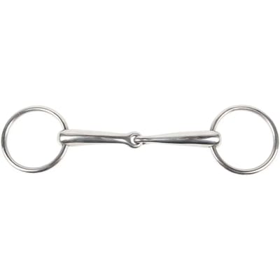 2-rings snaffle bit voor enkel paard Harry's Horse
