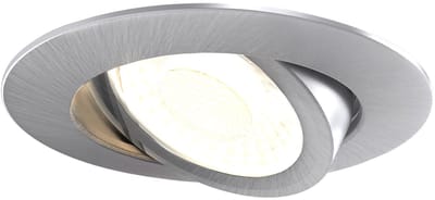 Ledvion – LED Inbouwspot RVS – Dimbaar – CCT – IP65 – Kantelbaar – Aluminium – Badkamer