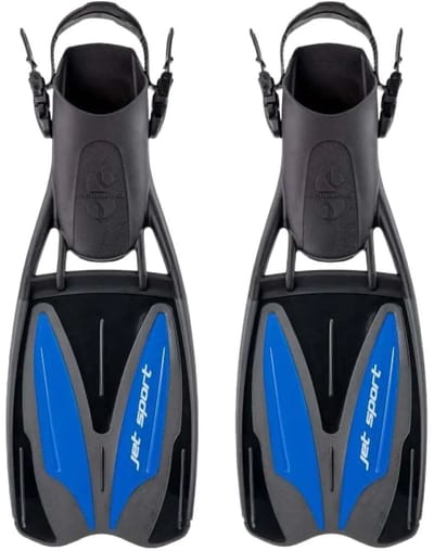 Scubapro Jet Sport Open Heel Duikvinnen Zwart EU 41-42