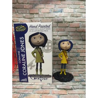 Coraline Jones Gearticuleerd Figuur Regenjas Trui In Gestreept T-shirt Speelgoed LA Girls Actiefiguur Model Speelgoed Joints Beweegbaar Bureau Decoratie roze