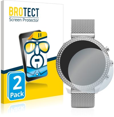 BROTECT - Screenprotector voor Fossil Stella (6. Gen) - Folie Beschermfolie transparant 2 Stuks