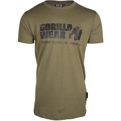 Gorilla Wear Classic T-shirt - Legergroen - 2XL