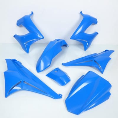 tnt kuip kit voor derbi 50 senda motorfiets 7 delig blauw nieuw