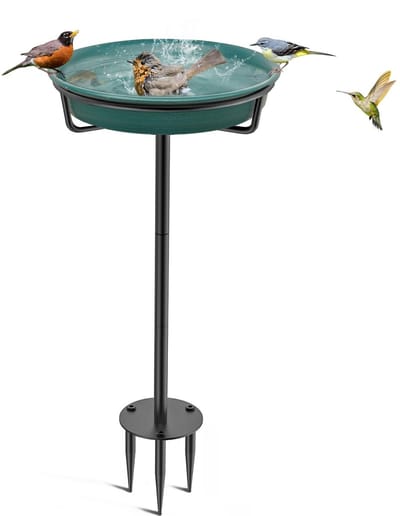 Dailygoods- Vogeldrinkbak Groot - Vorstbestendig - Waterplaats - Tuin voor Wildvogels - Vogelbad - Hoogwaardige Materialen
