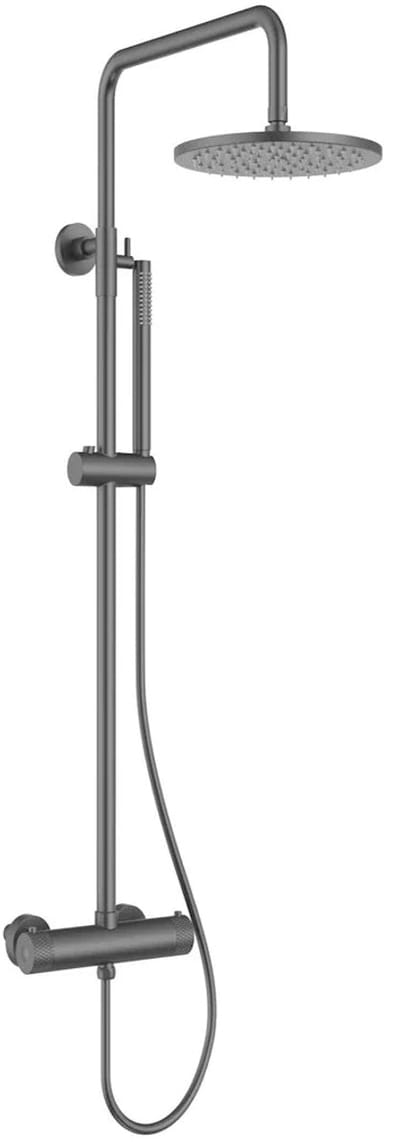 DutchLine - Thermostatische Doucheset Grip-300 - Gunmetal