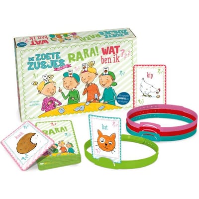De Zoete Zusjes Rara! Wat ben ik?? Bordspellen Educatieve spellen Kaartspellen