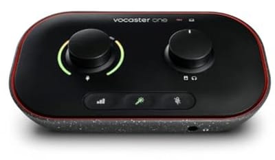 Podcasting Interface - Opname Apparaat - Solo Opnames Maken - Automatische Volumeregeling - 113 x 195 x 5 cm - Zwart
