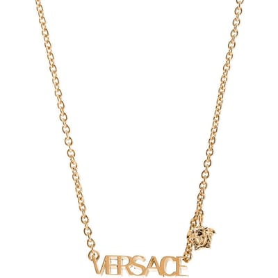 Versace Medusa bedelketting 1020784 1a00620 3j000 1020784 1A00620 3J000 beige