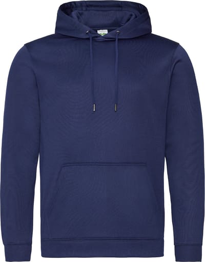 AWDis Volwassenen Unisex Polyester Sporthoodie (Marine Oxford)