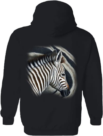 Keeping Close - Zebra The Coloured House Hoodie S