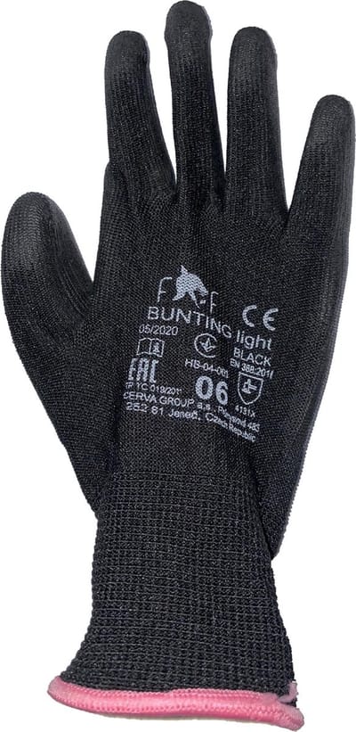 Montage handschoen dun Bunting Black Light maat 6/XS - 12 paar