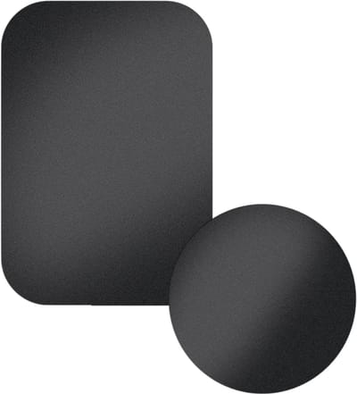 Metalen Platen - voor Magneet Houders - Mobiele telefoons - Auto telefoonhouder - Zelfklevend - Smartphone - 2x Magneet Plaatje voor Telefoonhouder GSM Auto