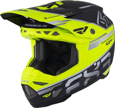 FXR 6D ATR-3Y Carbon 2026 Motorcross helm voor jongeren -