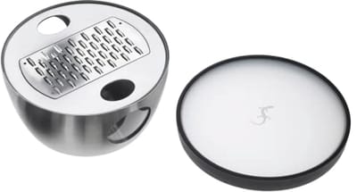 Rasp van roestvrij staal met opvangbak - ideaal voor voedselbereiding