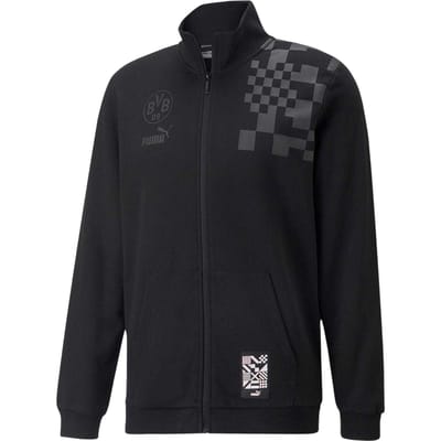 Puma Heren Ftblculture Borussia Dortmund Trainingsjack (Zwart)