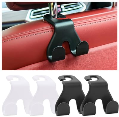 Autohaken, autoachterbank, hoofdsteun, haak, kledinghanger, autoaccessoires, handtassenhouder, zakhaken, universele autohaken voor handtassen voor auto's en SUV's