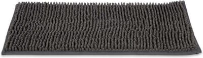 Berilo Badkamermat Grijs - 60x40cm - Badmat - Badkleed