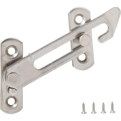 Butée de fenêtre à battant en acier inoxydable Sécurité Limiteur d'ouverture de fenêtre Verrou Limiteur de fenêtre pour Droite white