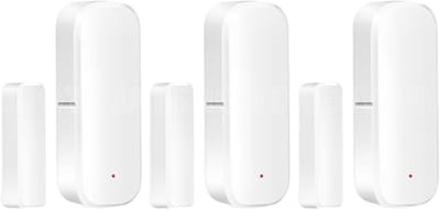 Deur Raam Sensor - Slimme Detector - Huis Beveiligen - Real-time Meldingen - 3 stuks - Wit