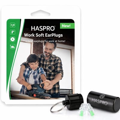 HASPRO Work Soft Oordopjes – Comfortabel – SNR 26 dB