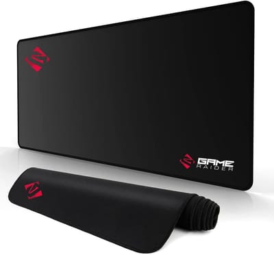 GameRaider GEN XXL - Antislip Rubberen Basis 90×40cm Microvezel Muismat