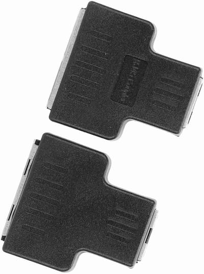Netwerk Adapter - Kabel Splitter - Internet Verlengen - Plug and Play - 2 Poorten - Zwart
