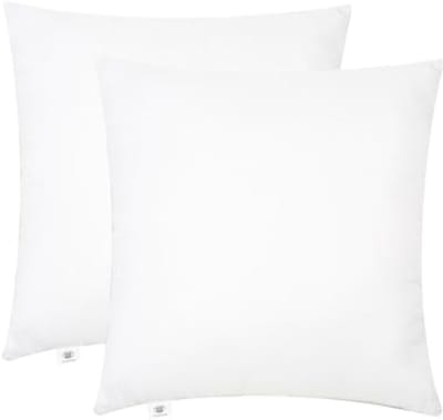 SnelShoppen - Makimoo Hoofdkussen Set van 2 - 60x60 cm Kussens voor Bed en Sofa, Polyester Binnenkussen, Sierkussen voor Woonkamer en Slaapkamer