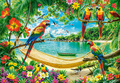 Castorland Puzzel 1000 Stukken - Exotische Plek