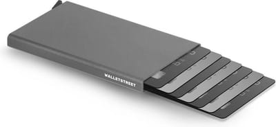Walletstreet Pasjeshouder 7 pasjes Portemonnee, creditcardhouder Met RFID Technologie