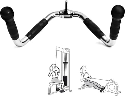 Lat Pulldown Stang voor Kabelmachine - Roei en Tricepsoefeningen Fitness Accessoire