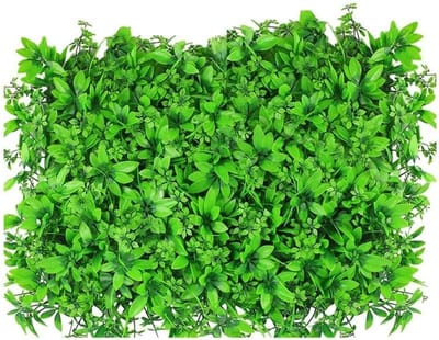 Kunstgras paneel - Groen wandkleed - Wanddecoratie - Duurzaam kunststof - 40 x 60 cm - Groen