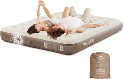 Opblaasbaar Luchtmatras met Elektrische Pomp - Zelfopblazend, Camping & Thuis - 200 x 100 x 25 cm