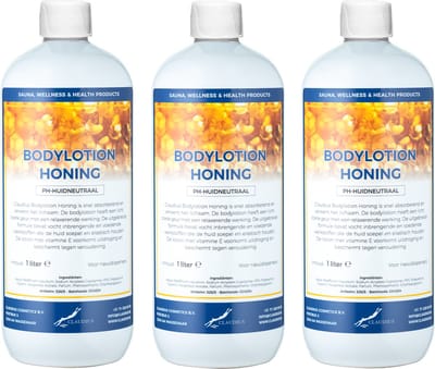Bodylotion Honing 1 Liter - set van 3 stuks