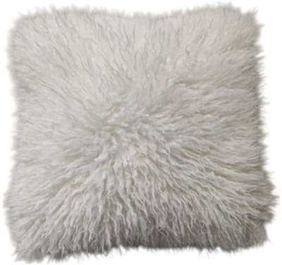 Sierkussen tibetan lamb off-white 45x45 cm