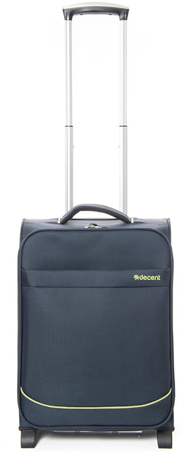 Decent Handbagage koffer / Trolley - 50 x 35 x 20 cm - SuperLight - Blauw