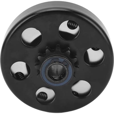 Centrifugaalkoppeling 58in Boring 12T Hoge Torsie Mini Bike Koppeling voor 35 Ketting 2.8PK 97cc Motoren black
