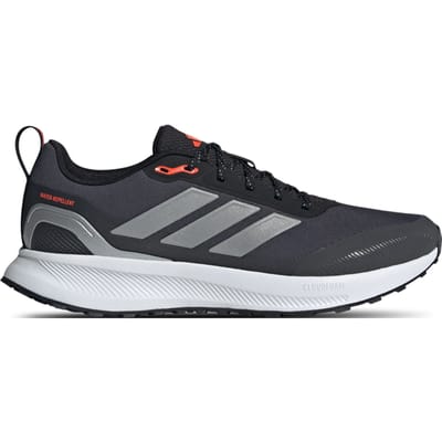 Adidas Runfalcon Sneakers Heren - Zwart - Maat 46 2/3 - Mesh/Synthetisch