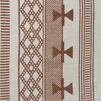 JORHAT - Plaid - Bruin - 130 x 180 cm - Katoen