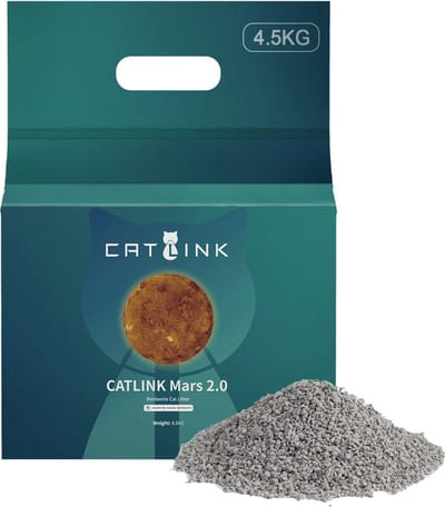 Catlink Klontvormende kattenbakvulling - Bentoniet - Stofvrij - Zuinig in gebruik -  Inhoud 4,5kg