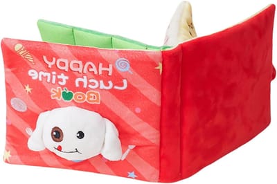 Hond Snuffel Speelgoed - Puzzelboek Snuif - Mentale Stimulatie - Voedsel Zoek Training - 18.7 x 15.9 cm - Meerdere Kleuren