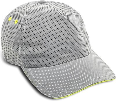 Reflecterende pet CE EN 13356 certificaat - Running cap  full reflective - 54-60cm